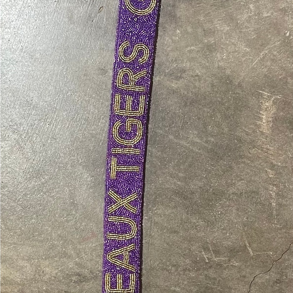 Adjustable Bag Strap Geaux Tigers